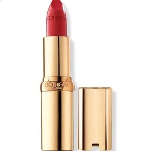 L'Oreal Bold Red Lipstick with Gold Case
